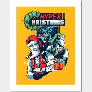 Hyper Christmas Posters and Art